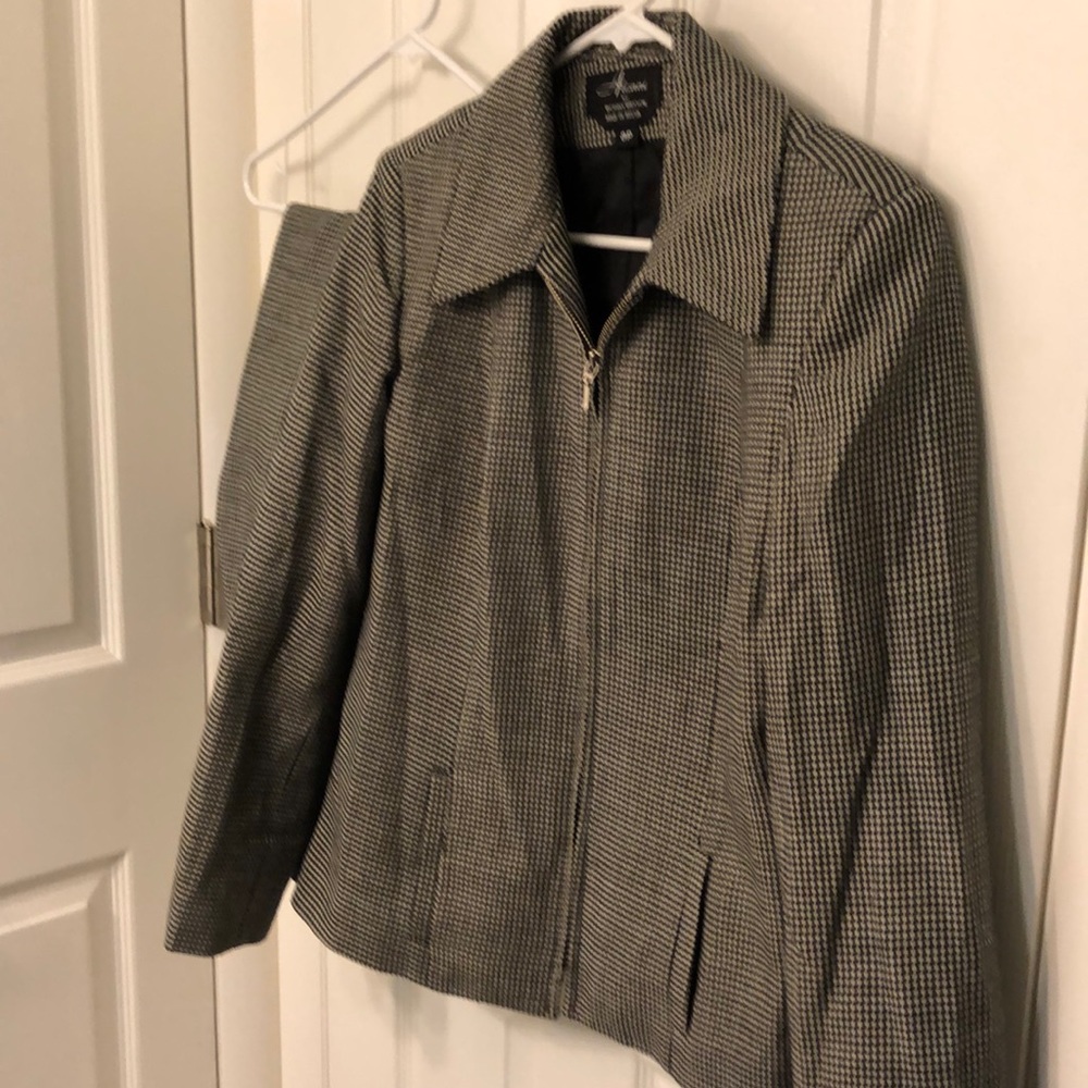 VTG 90’s Houndstooth Suit 8-10P